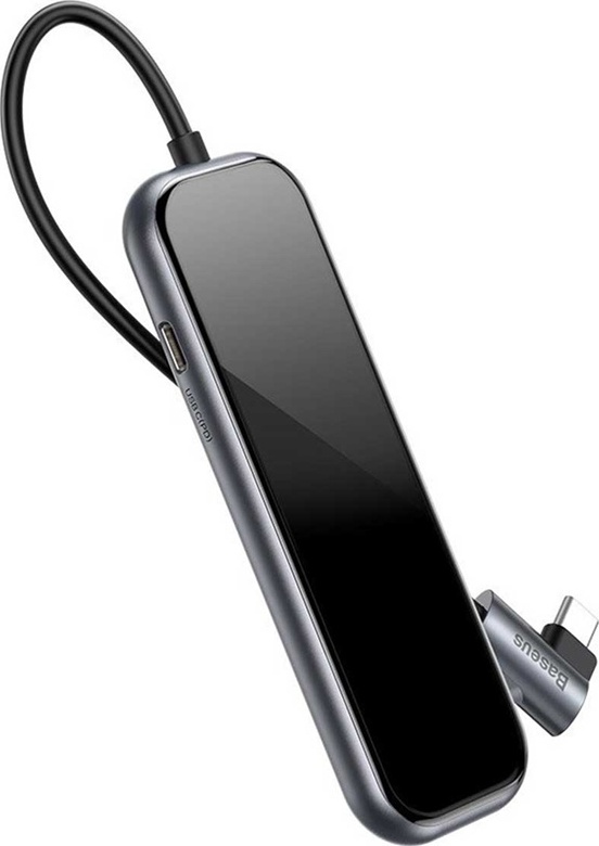 מפצל חכם + קורא כרטיסי זיכרון Baseus Multi USB-C – תמונה 3