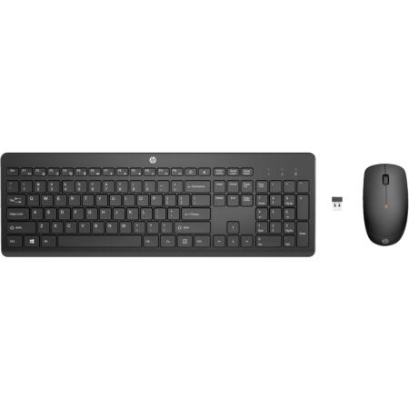 סט מקלדת ועכבר אלחוטיים HP 235 Wireless Mouse and Keyboard Combo