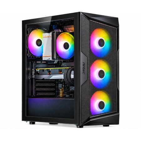 מחשב גיימינג Intel Core i5-14400f, 16GB, 1TB, RTX 5060 כולל Wi-Fi ומערכת הפעלה Windows 11