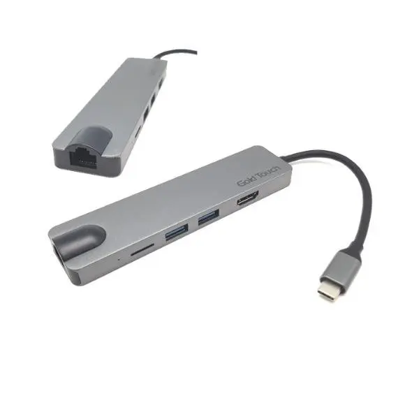 ⁦תחנת עגינה אוניברסלית Gold Touch SU-C06 Type-C⁩ – תמונה ⁦2⁩