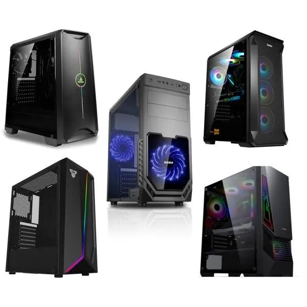 ⁦מחשב נייח גיימינג דור עשירי Intel i7-10700F, זיכרון 16GB, כונן SSD בנפח 480GB + כונן HDD בנפח 500GB, מאיץ גרפי GTX 1650 4GB ומערכת הפעלה Window⁩ – תמונה ⁦2⁩