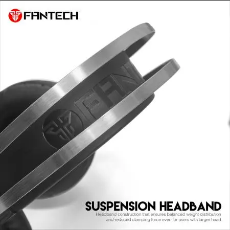 אוזניות גיימינג Fantech HG17 Visage II כולל מיקרופון ותאורה צבעונית