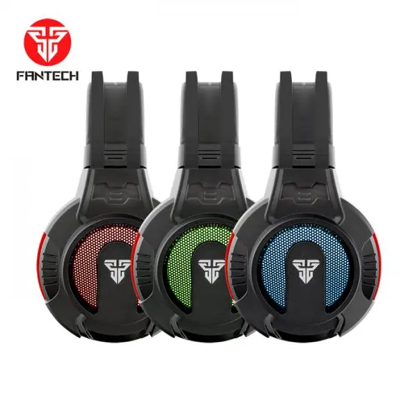 ⁦אוזניות גיימינג Fantech HG17 Visage II כולל מיקרופון ותאורה צבעונית⁩ – תמונה ⁦3⁩