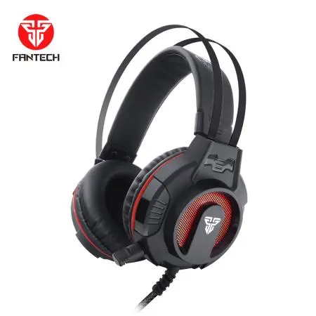אוזניות גיימינג Fantech HG17 Visage II כולל מיקרופון ותאורה צבעונית