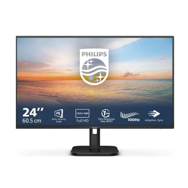 מסך מחשב Philips 23.8" IPS 100Hz 24E1N1100A